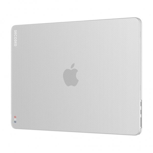 MacBook Air 13 M2 (A2681) Skal Recycled Plastic Snap On Case Frosted Vit
