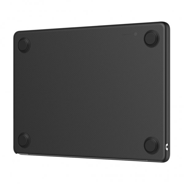 Macbook Pro 13 M1/M2 (A2338) Skal Recycled Plastic Snap On Case Frosted Svart