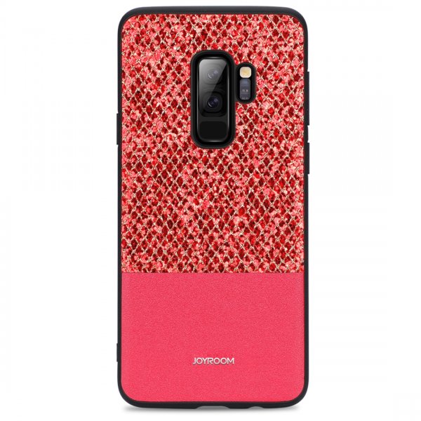 Dazzling Series Skal till Samsung Galaxy S9 Plus TPU Hårdplast Glitter Röd