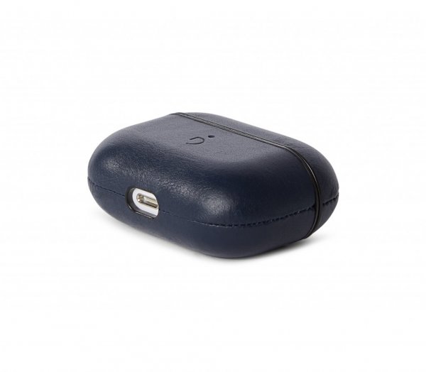 Leather Aircase Airpods 3 Navy