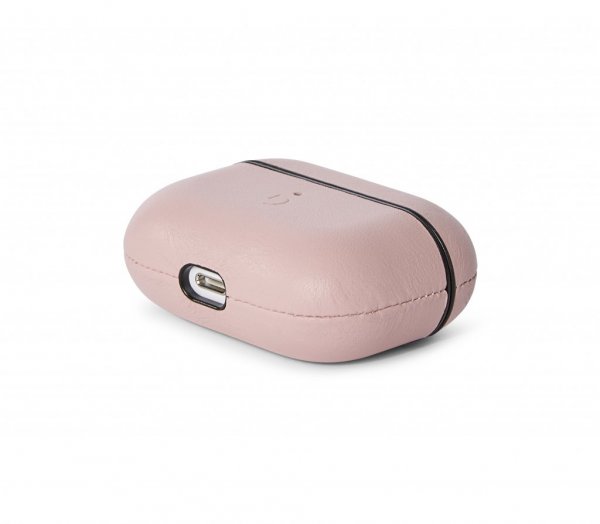  Leather Aircase Airpods 3 Silver Pink