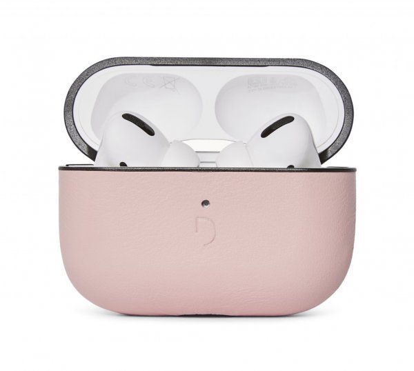 Leather Aircase Airpods 3 Silver Pink