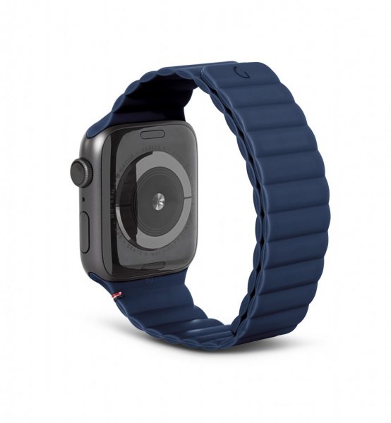 Silicone Magnetic Traction Strap Lite Apple Watch Armband 42/44/45mm/Apple Watch Ultra Matte Navy