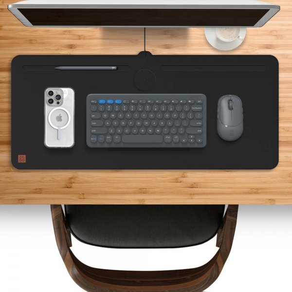 Musmatta Desk Mat with Wireless Charging