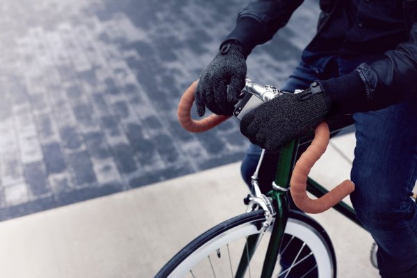 Double-Layered Touchscreen Gloves Small