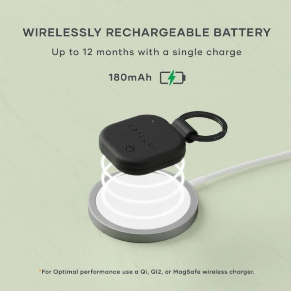 FindAll Nyckelring med tracking Svart