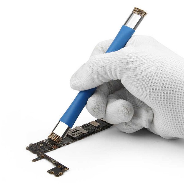 Dubbelsidig ESD-Borste för Rengöring av Moderkort