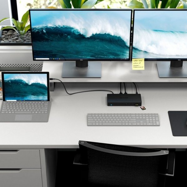 USB-C Trippel Display Dockningsstation 100W PD