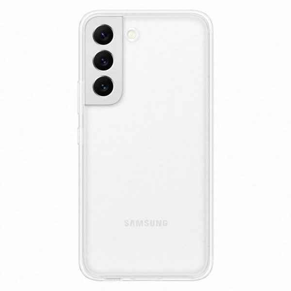 Original Galaxy S22 Skal Frame Cover Transparent