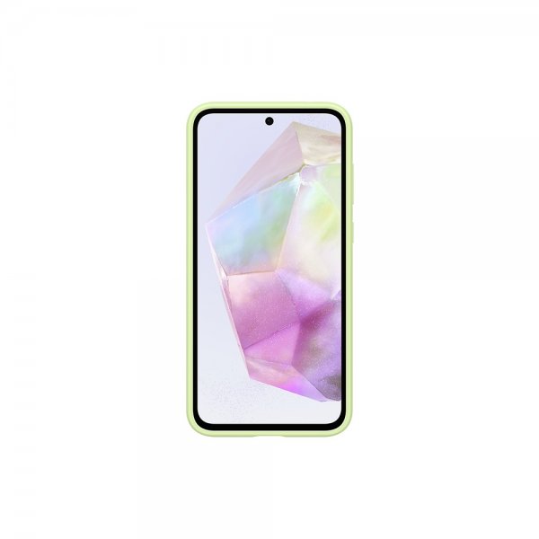 Original Galaxy A35 Skal Card Slot Case Lime