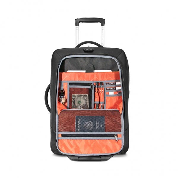 EKB420 Resväska Svart Orange