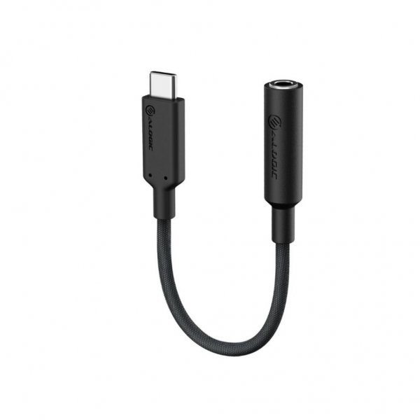 Elements PRO 10cm USB-C to 3.5mm Audio Adapter Black