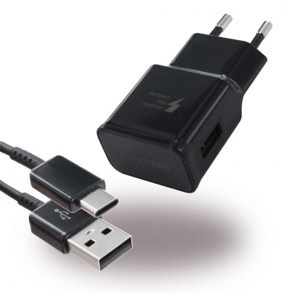 EP-TA20EBE Laddningsadapter + USB Type-C Kabel 1.15m Svart
