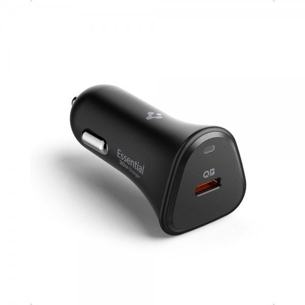 Essential Billaddare 30W USB-C Svart