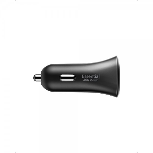Essential Billaddare 30W USB-C Svart