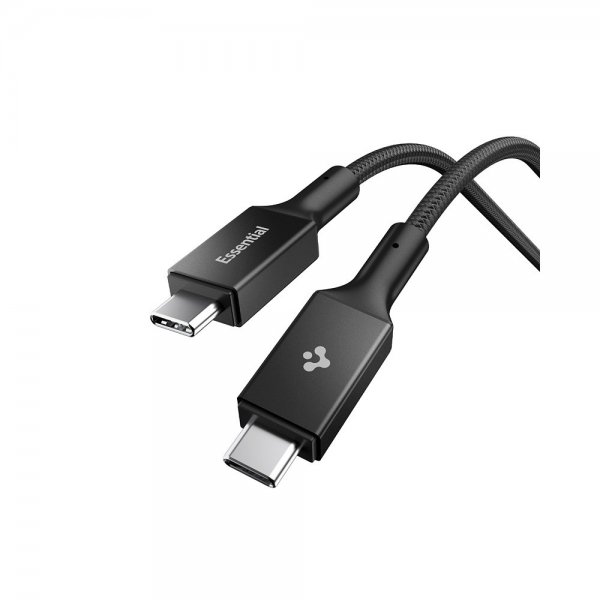 Essential Kabel Fabric USB-C/USB-C 100W 1.5m Svart