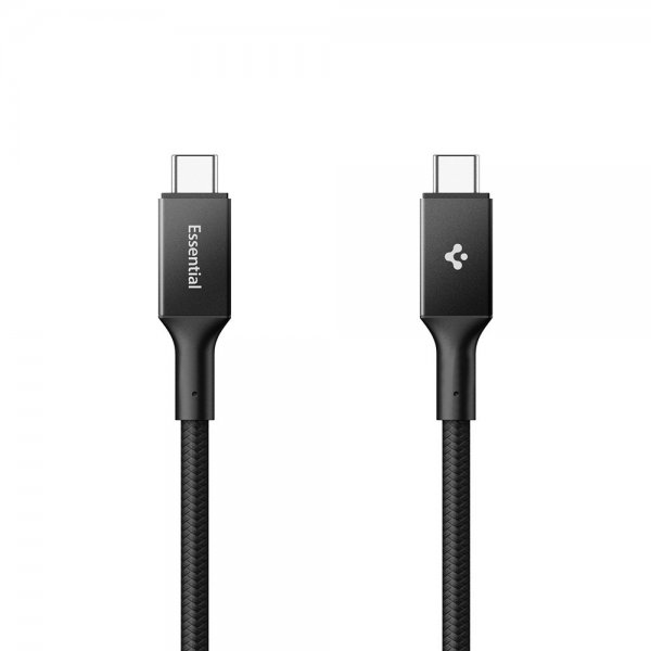 Essential Kabel Fabric USB-C/USB-C 100W 1.5m Svart