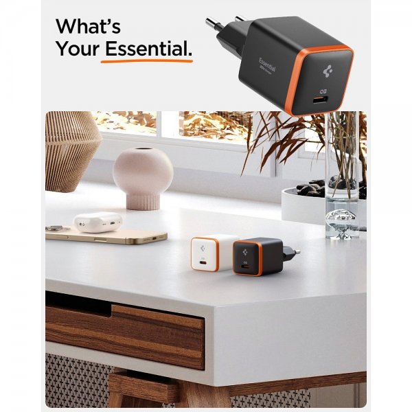 Essential Laddare 30W USB-C Svart