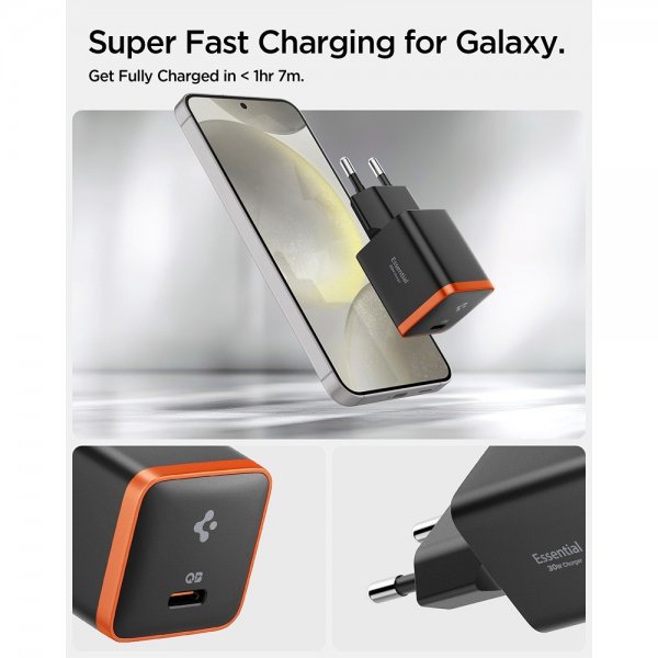 Essential Laddare 30W USB-C Svart