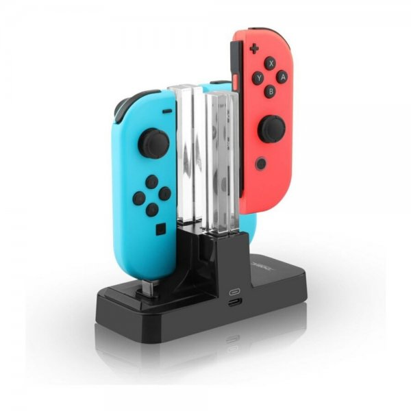 Laddstation med LED för Nintendo Switch Joy-Con