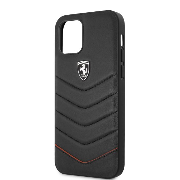 iPhone 12 Pro Max Skal Off Track Quilted Svart