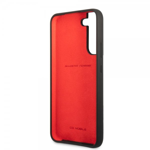 Samsung Galaxy S22 Skal Metal Logo Svart