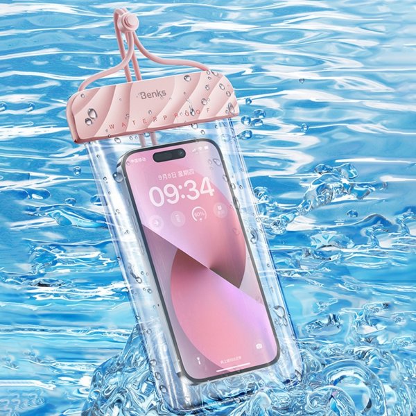 Fodral med Strap Vattentålig Rosa