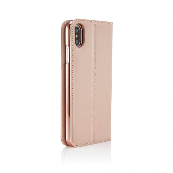 iPhone Xs Max Fodral Magnetic Folio Dusty Pink
