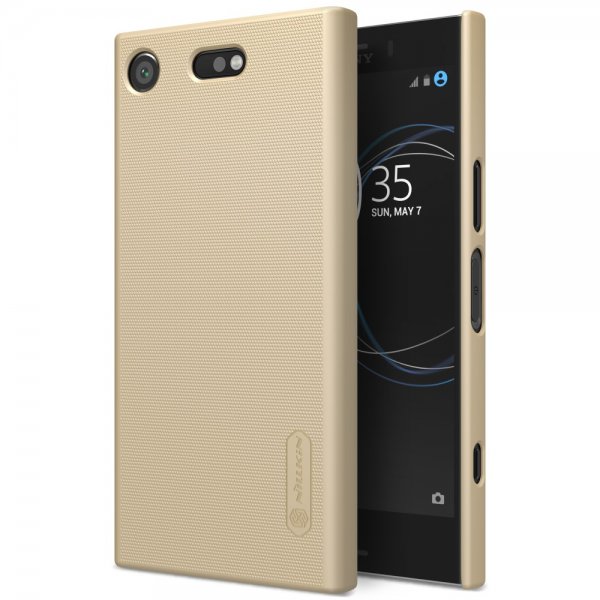 Frosted Shield Sony Xperia XZ1 Compact Skal Guld