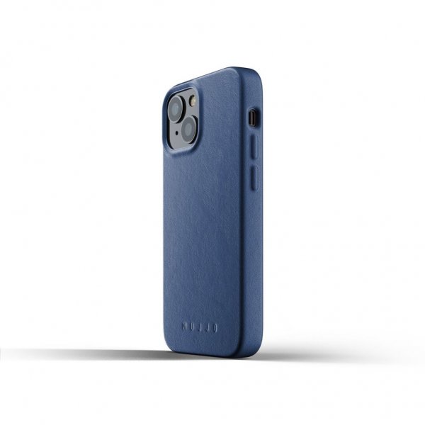 iPhone 13 Mini Skal Full Leather Case Monaco Blue