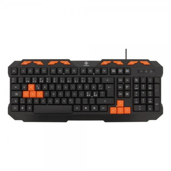 DK110 Gaming Tangentbord Svart