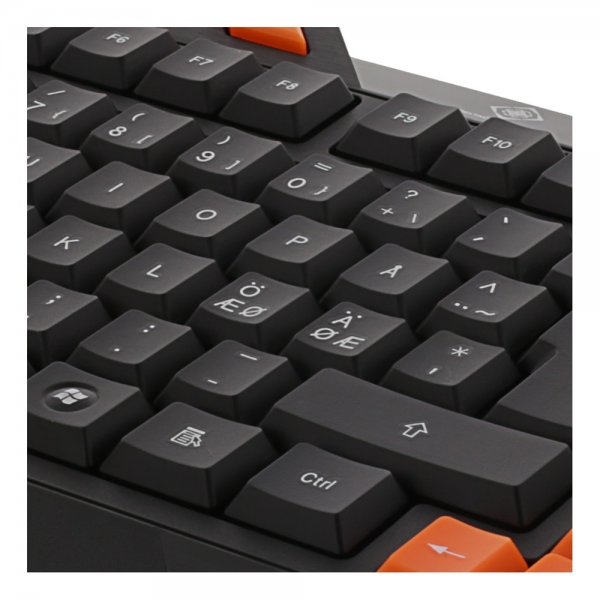 DK110 Gaming Tangentbord Svart