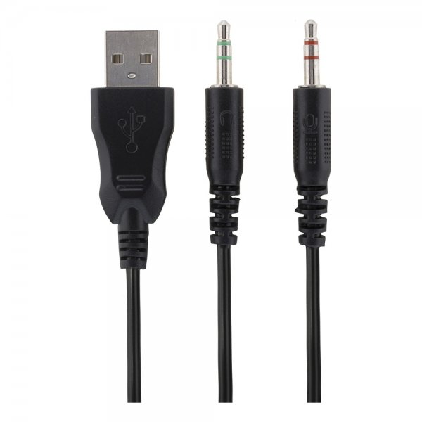 DH310 Stereo Gamingheadset Svart