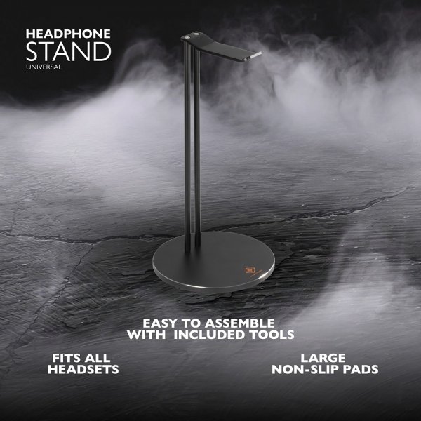 Hörlursstativ Svart