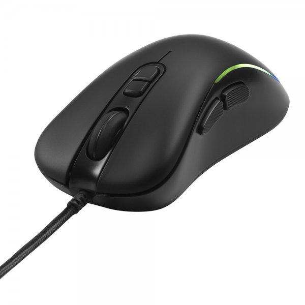 DM120 Gaming Mus RGB Svart