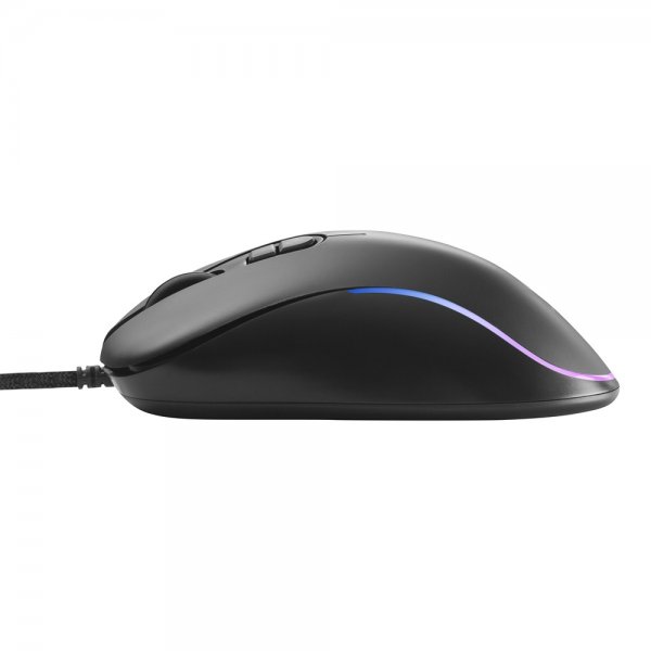 DM120 Gaming Mus RGB Svart