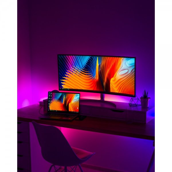 Flexibel RGB LED Slinga 2x50 cm