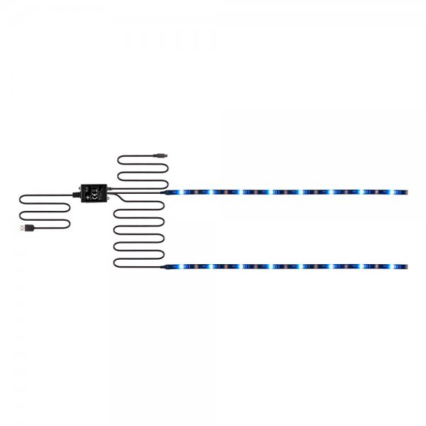 Flexibel RGB LED Slinga 2x50 cm