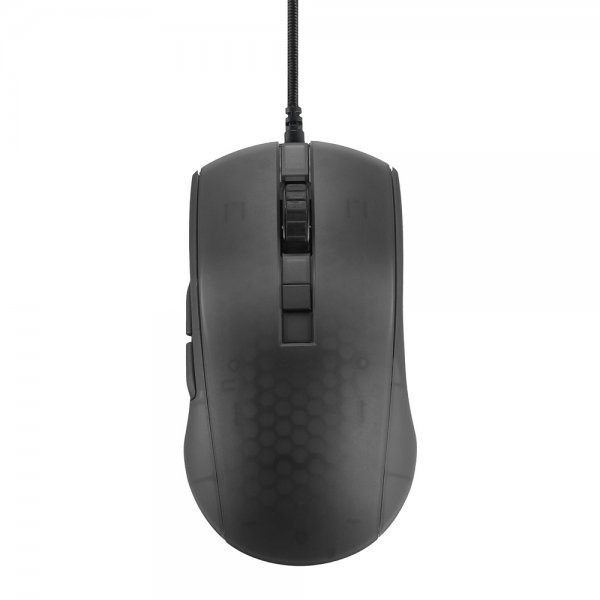 DM310 Gaming Mus Semitransparent RGB Svart