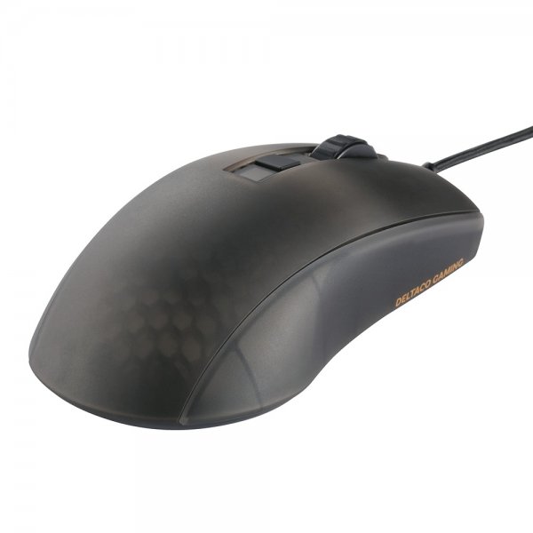 DM310 Gaming Mus Semitransparent RGB Svart