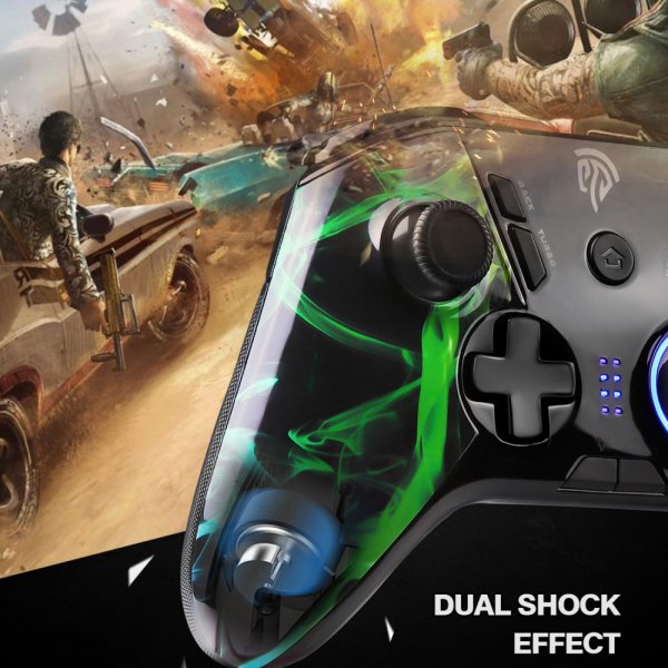 Arion 9110 Programmable Keys Wireless Game Controller Colorful