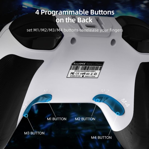 Bayard 9124 Switch/Android/PC Programmable Wireless Gamepad Vit