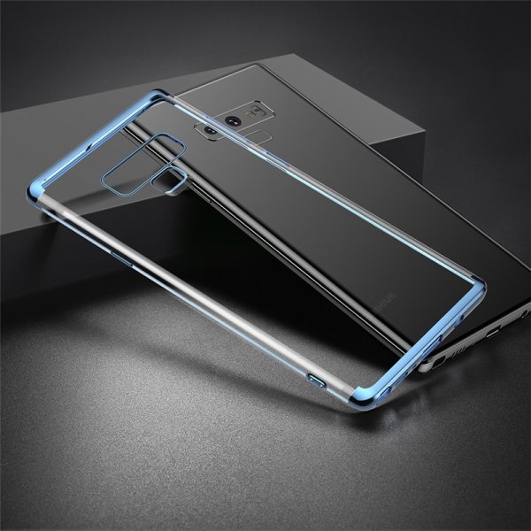 Glitter Case till Samsung Galaxy Note 9 Skal Hårdplast Blå