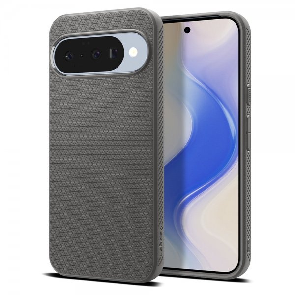 Google Pixel 10/Pixel 10 Pro Skal Liquid Air MagFit Marble Gray
