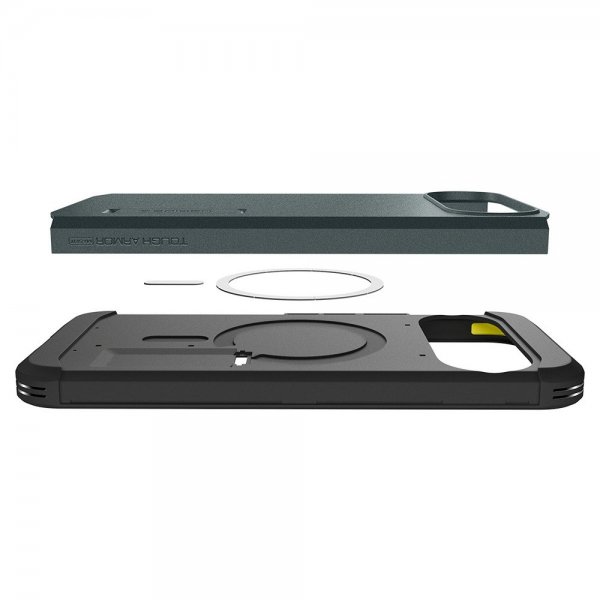 Google Pixel 10/Pixel 10 Pro Skal Tough Armor MagFit Abyss Green