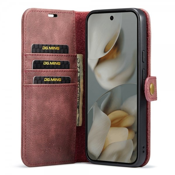 Google Pixel 10 Pro XL Fodral med Löstagbart Skal Röd