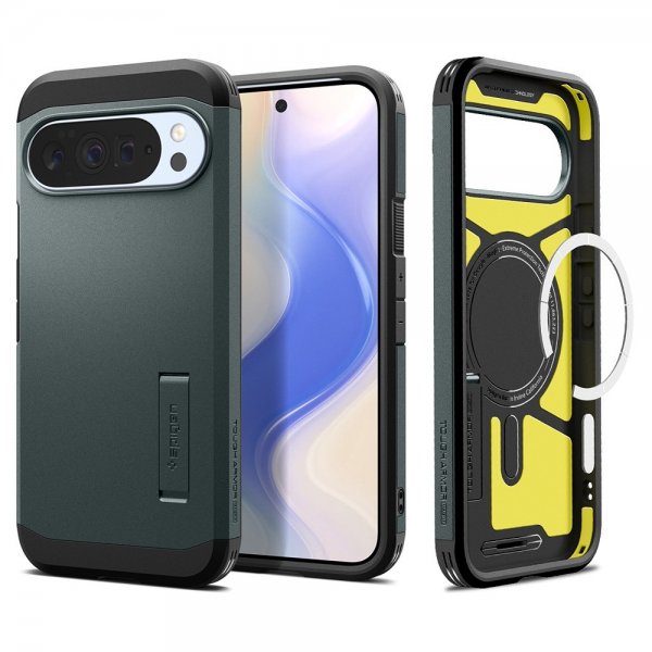 Google Pixel 10 Pro XL Skal Tough Armor MagFit Abyss Green