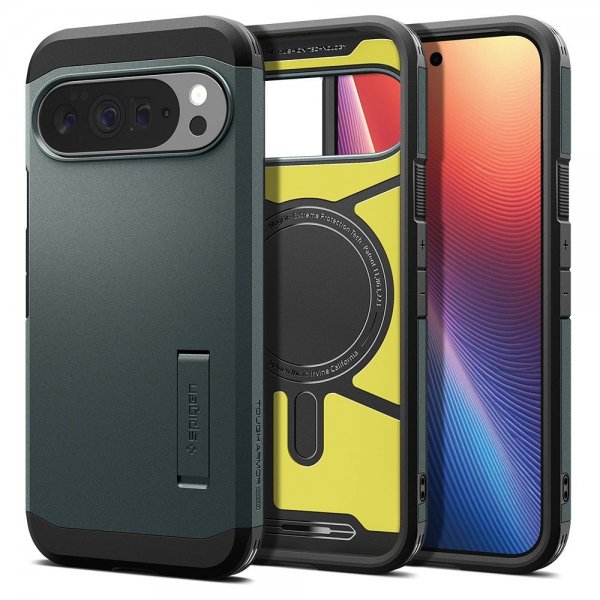 Google Pixel 10 Pro XL Skal Tough Armor MagFit Abyss Green