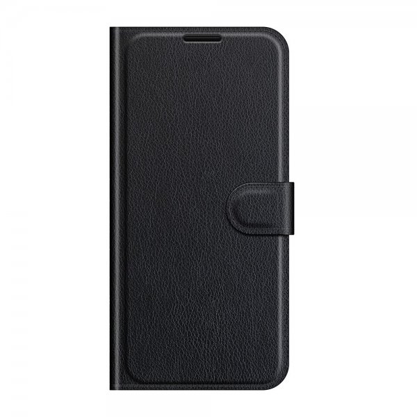 Google Pixel 6 Pro Fodral Litchi Svart