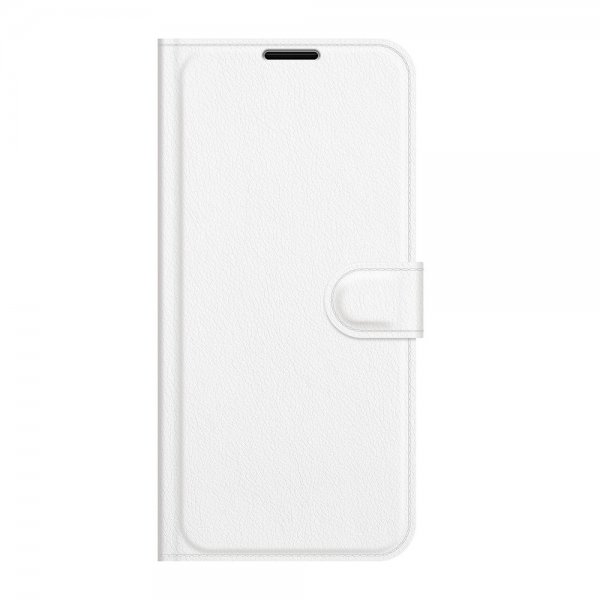 Google Pixel 6 Pro Fodral Litchi Vit